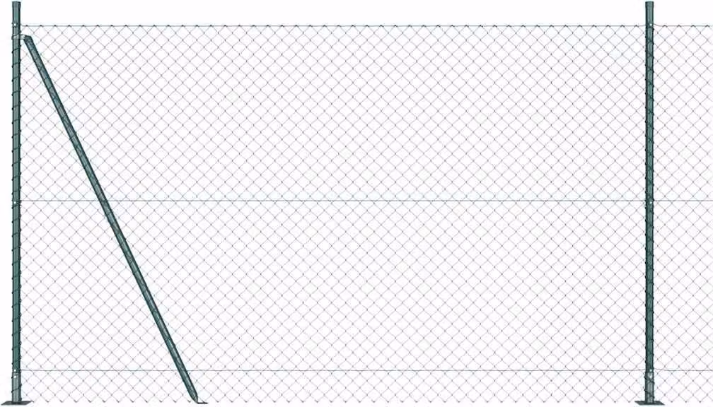 Maison Exclusive - Palo della recinzione Verde 10 x 1,4 m (maglia 60 x 60 mm)