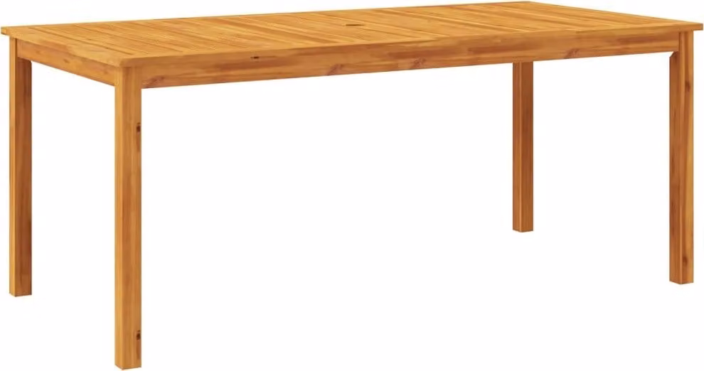 Tavolo da Pranzo da Giardino 180x90x75 cm Legno Massello Acacia
