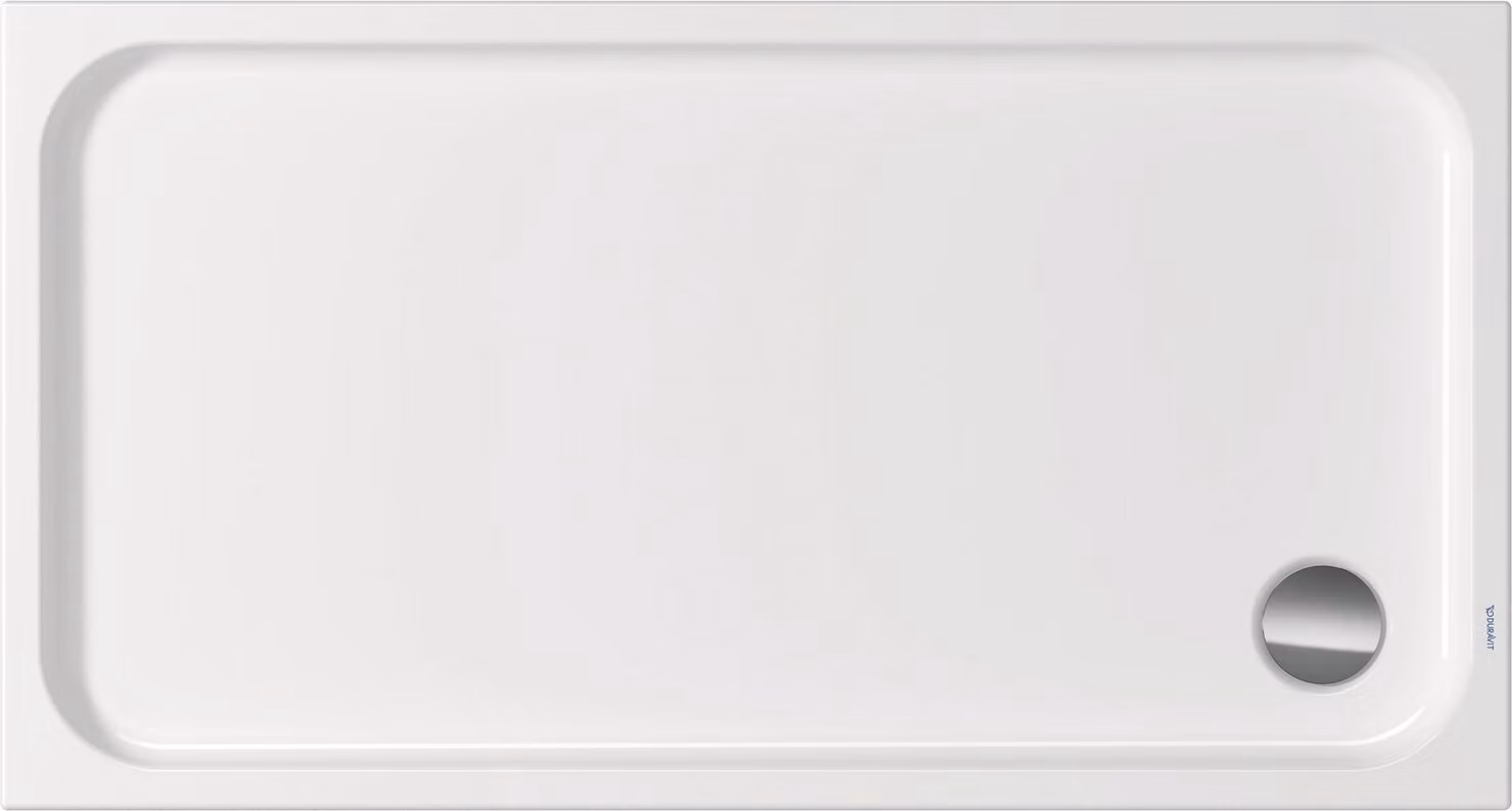 Duravit D-Code receveur de douche, 1400x750mm, Rectangulaire, à encastrer, 720258000000000, 720258000000000
