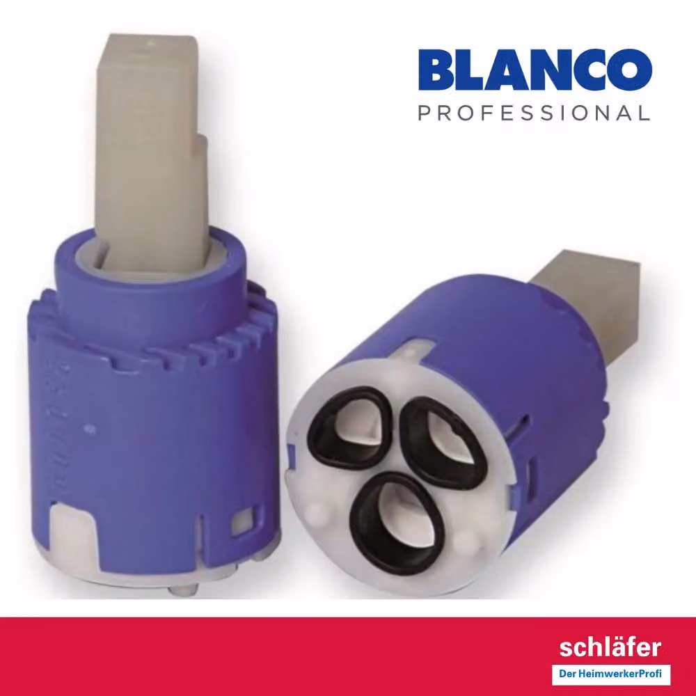 Schläfer 480039-B001 | Cartuccia Ricambio Miscelatore BLANCO diam= 25 MM K-25NM KE VE Blu per rubinetto Lavabo/Cucina