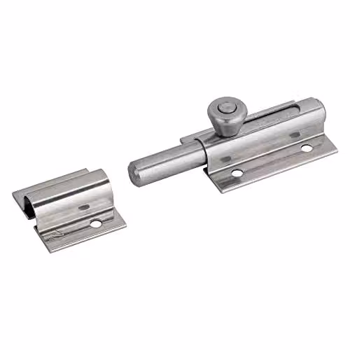 Catenaccio Trasversale Tondo Inox 36X 80    216 Al