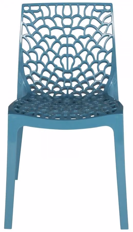 Sedia Gruvyer in polipropilene – Blu Tempesta – Grand Soleil
