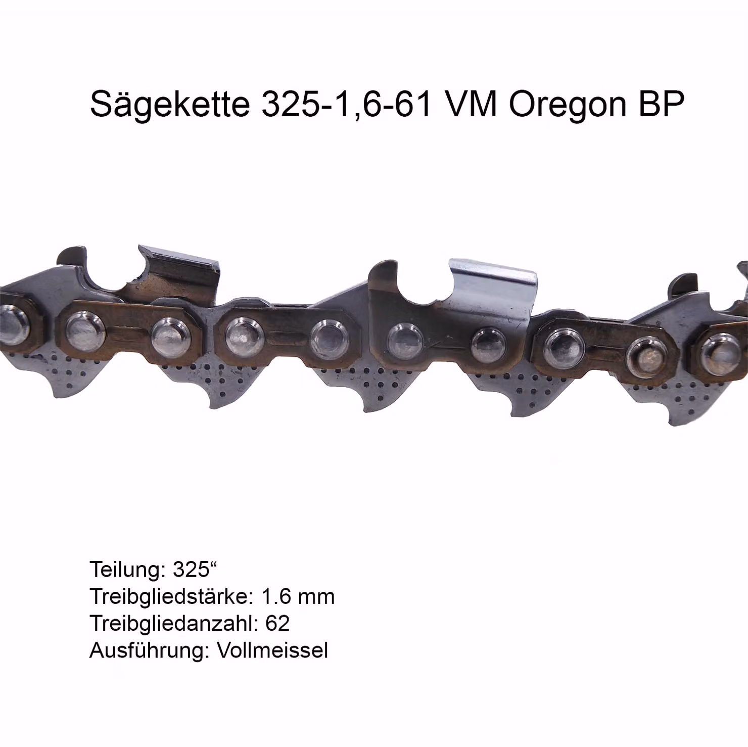 Catena per motosega Oregon PowerCut 325 1,6 mm 61 TG VM - 22LPX