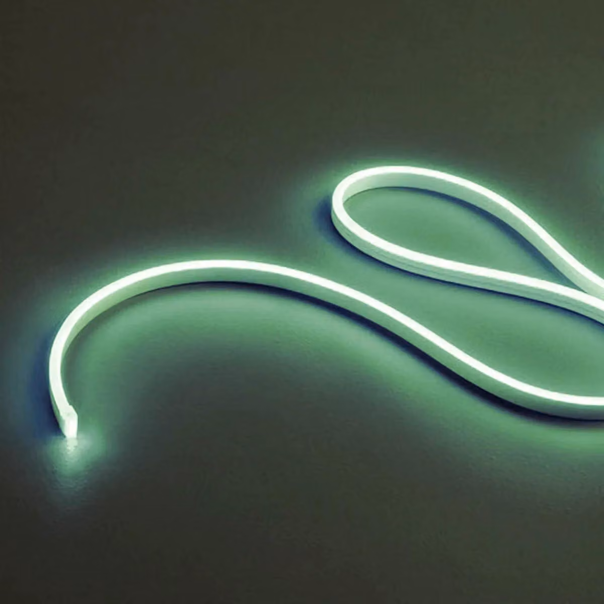 ARELUX XSNAKE, striscia LED da 1 metro, 8W/metro, 120 LED/metro, 24V DC, colore verde, grado di protezione IP67, angolo di emissione 120°