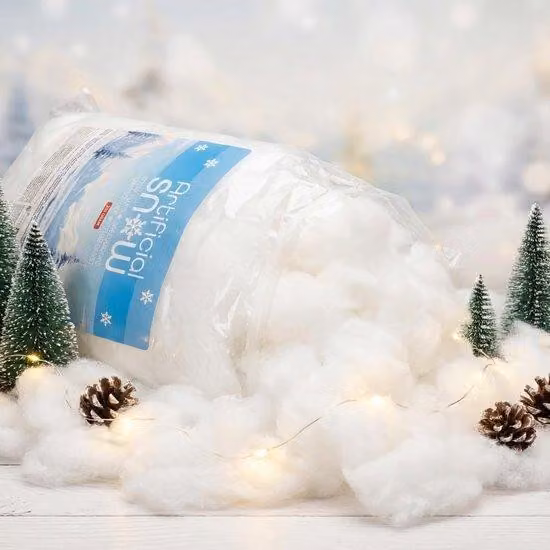 Decorazioni natalizie invernali - Neve artificiale - Accumuli decorativi di neve - Decorazioni per la casa