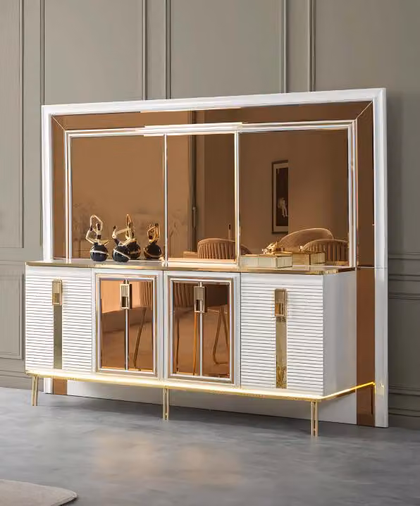 Luxus Sideboard Einrichtung Holzmöbel Kommode Design Kommoden Möbel