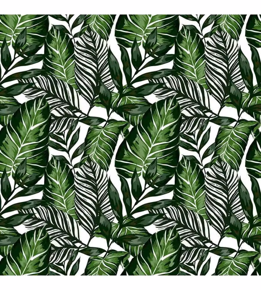 Plastica Adesiva Decorativa 45 cm x 2 m Fantasia Tropicale