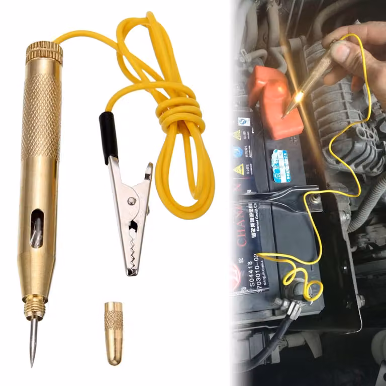 Tester per cavi di fusibili e tester di tensione per circuiti elettrici