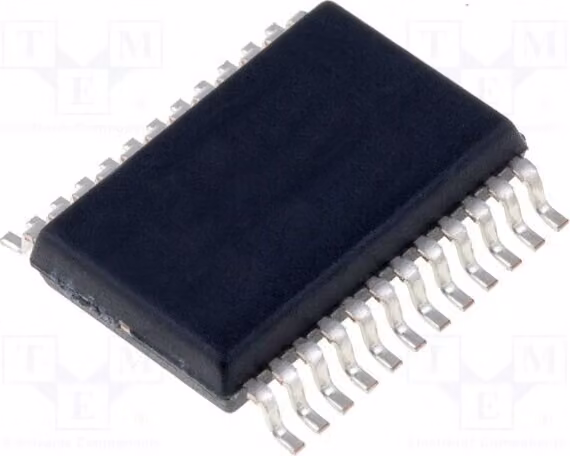 3 canali SSOP24: 16 driver LED SCT2026CSSG, tensione 4,5÷5,5V, corrente 5÷60mA