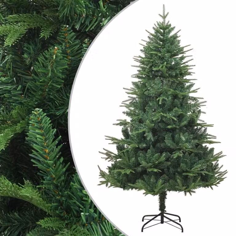 Albero di Natale artificiale verde 210 cm PVC PE