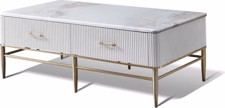 Tisch Couchtisch Luxus Wohnzimmer Italienische Möbel Tische Marmor Edelstahl