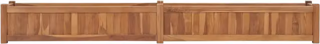 Letto rialzato da giardino vidaxl in legno di acacia marrone L: 200 cm, P: 30 cm, H: 25 cm