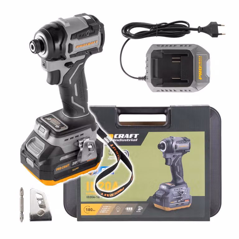 Avvitatore a impulsi Procraft Industrial ID20A (1 batteria)