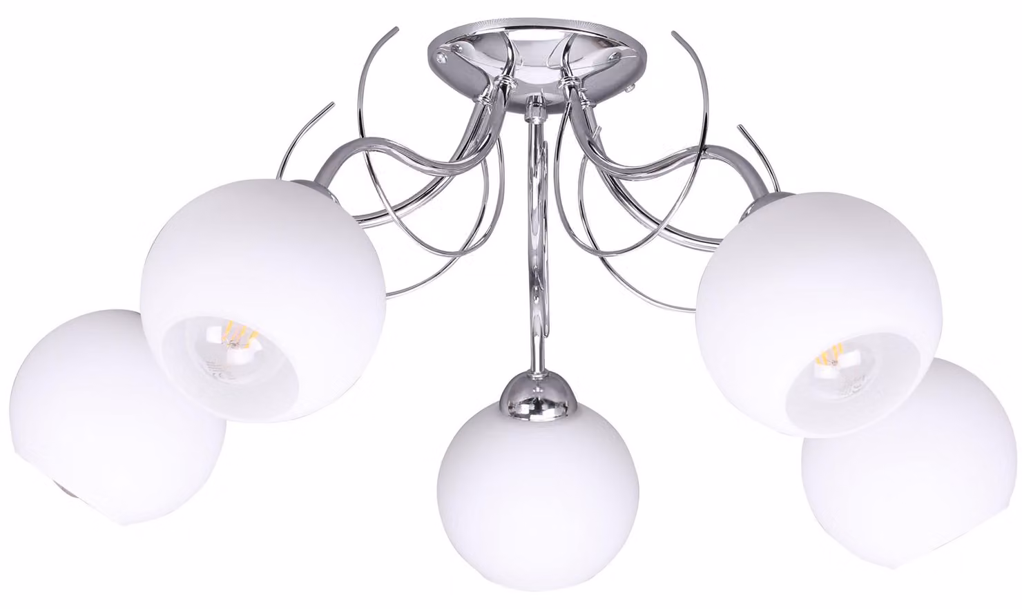 Elegante Lampada Da Soffitto Per Camera Da Letto Lampada In Vetro