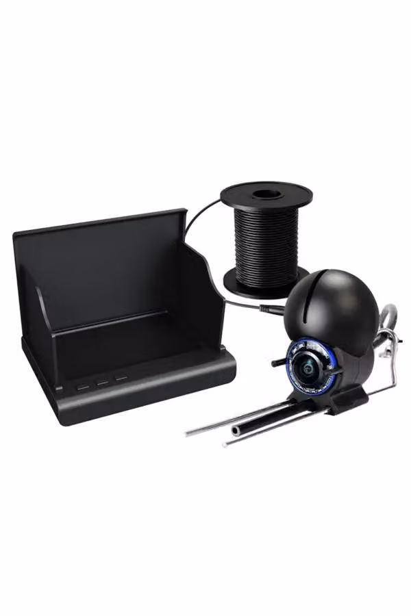 Telecamera Subacquea per Pesca RobiCam G430A-01, Display IPS HD da 4,3", Full HD 1080P, Obiettivo Grandangolare 220°, Visione Notturna IR, Cavo da 30