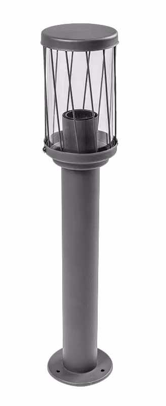 KERTA-P 50cm 12W E27 IP44 240V luce da giardino su palo color grafite OS-KERTP40-30