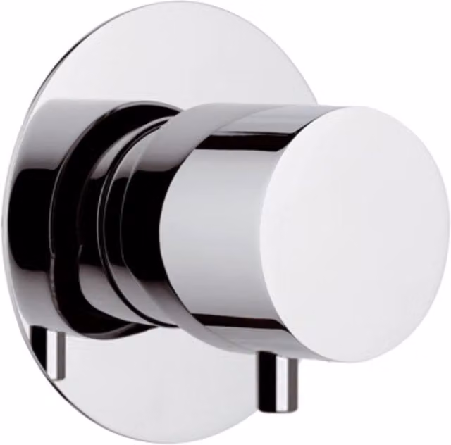 Deviatore a tre vie serie minimal RR colore argento e cromo