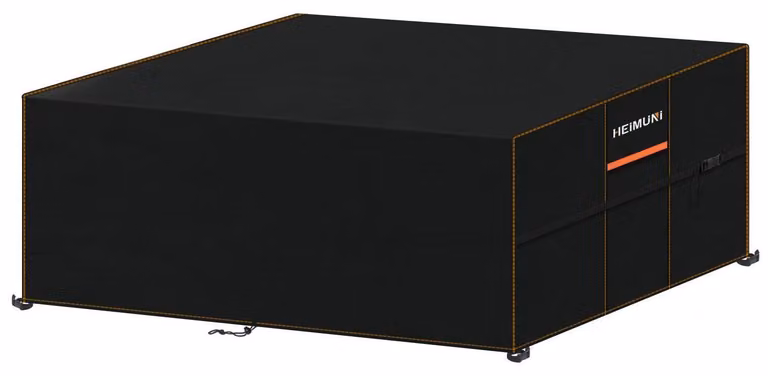 Copertura impermeabile per mobili da giardino, dimensioni 240x140x90 cm, realizzata in tessuto Oxford 420D, ideale per proteggere i mobili