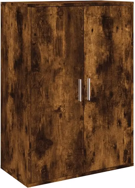 Credenza | Madia | Buffet da pranzo | Armadio da pranzo Rovere Fumo 60x31x84 cm in Legno Multistrato