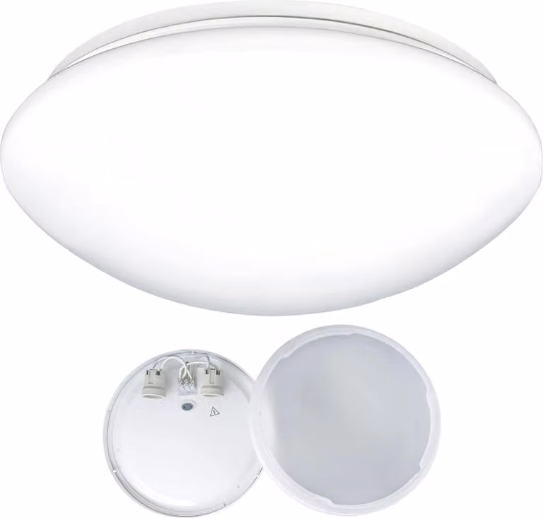 DAISY RIVA plafoniera rotonda IP44 2xE27 bianco