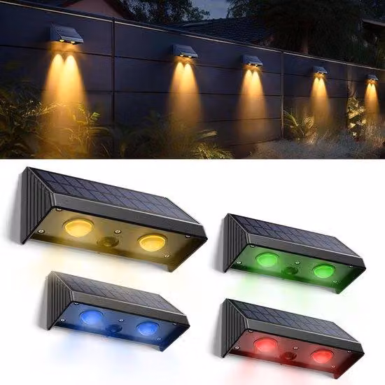 Illuminazione da giardino a energia solare con 5 modalità, impermeabile, per terrazze e verande