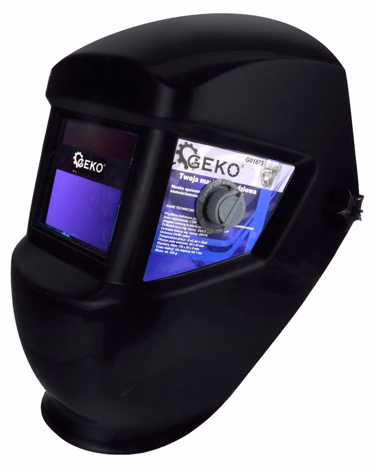 Casco-maschera per saldatura con oscuramento solare automatico Geko
