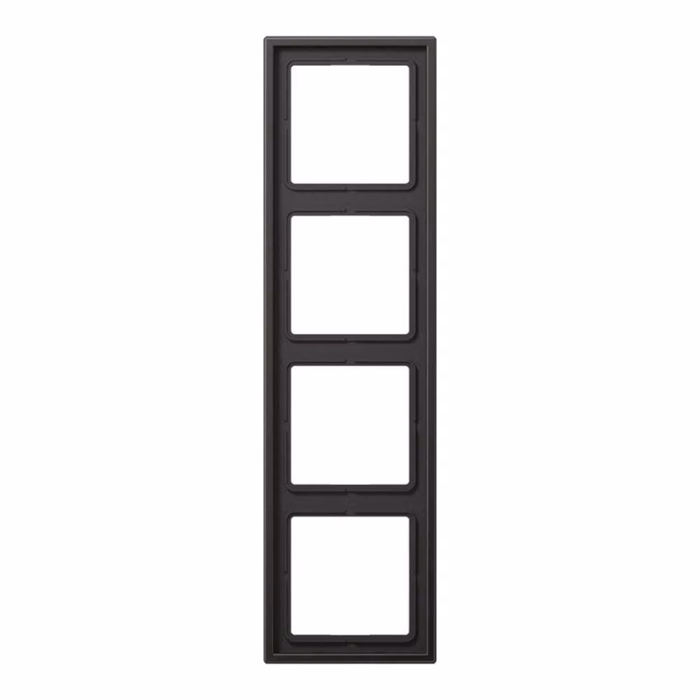 Telaio Jung a 4 ingressi scala antracite/verticale AL 2984 AN