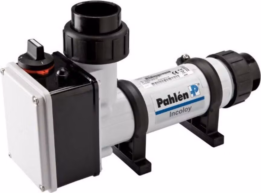 Riscaldatore elettrico in plastica Pahlén / Elemento riscaldante in Incoloy 3 kW analogico