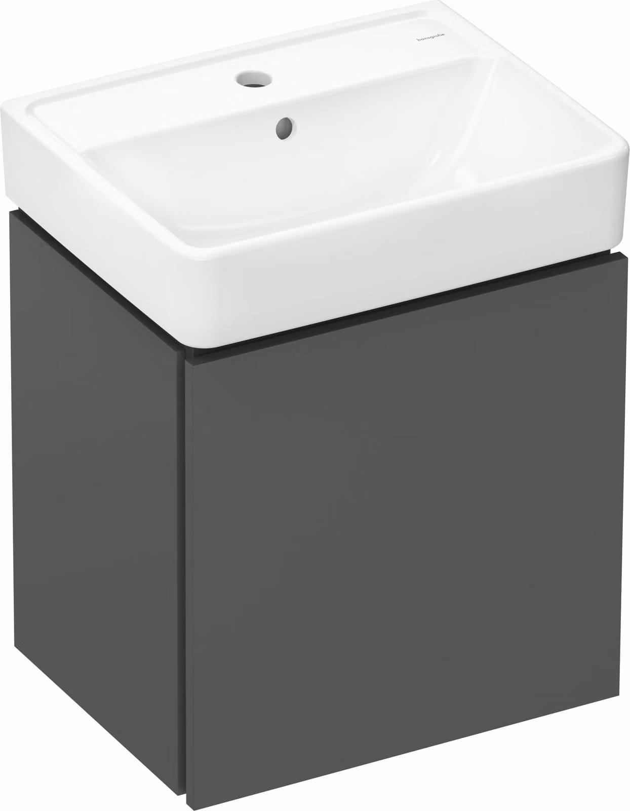 hansgrohe Xanuia Q lave-mains, 1 trou de robinetterie, avec trop-plein, 500x390mm, blanc, 60131450, 60131450