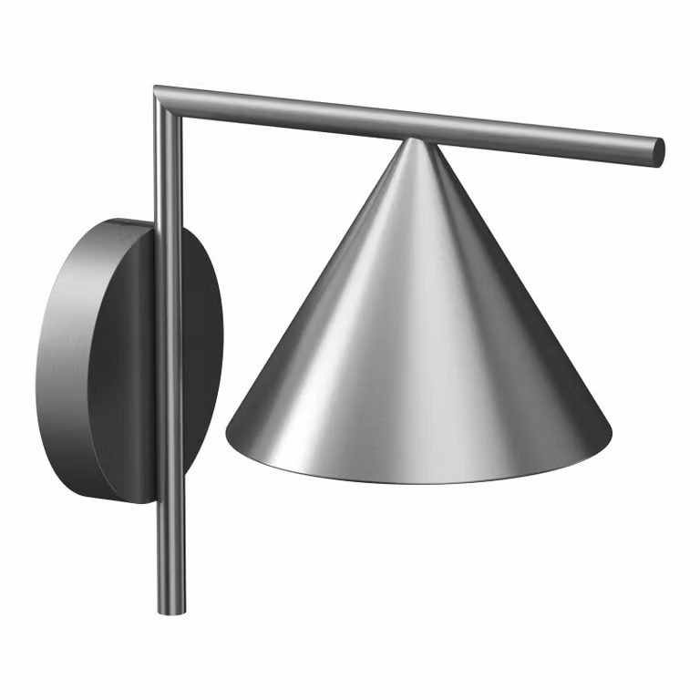 Flos - Captain Flint Outdoor W1 - Lampada da parete o soffitto da esterno - Acciaio