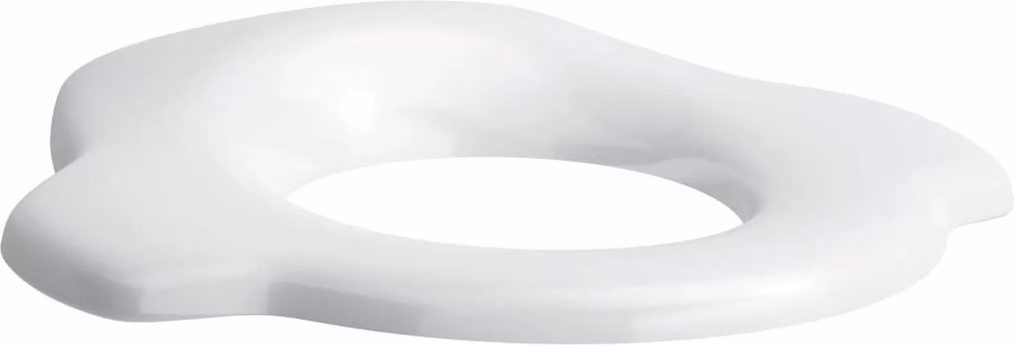 Laufen Sedile WC Florakids senza coperchio, rivestimento antibatterico, bianco, 1 pz.