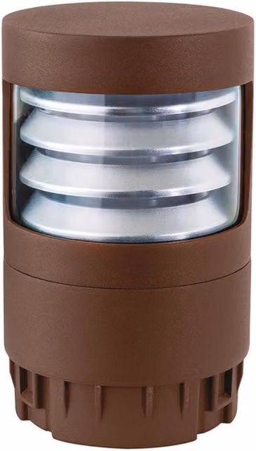 Paletto LED Direzionale Gealuce GES2371 in Alluminio Marrone con Trattamento C4, IP65, CCT 3000K/4000K/5000K