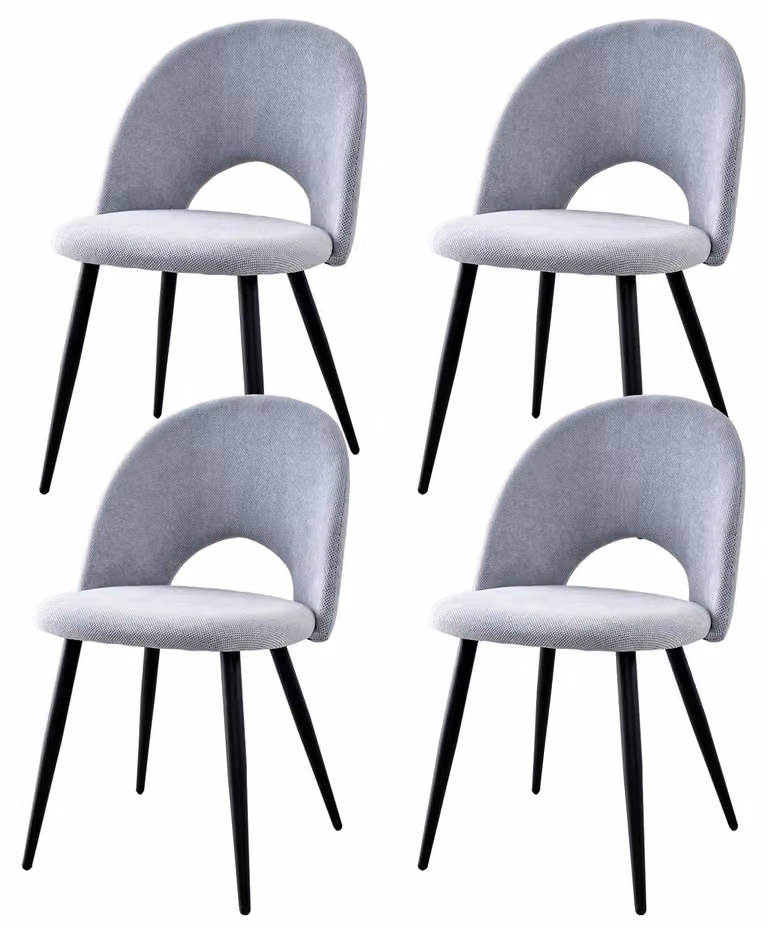 Sedie da pranzo scandinave - Set di sedie da pranzo - Sedie da cucina - Sedie di design - Sedie moderne