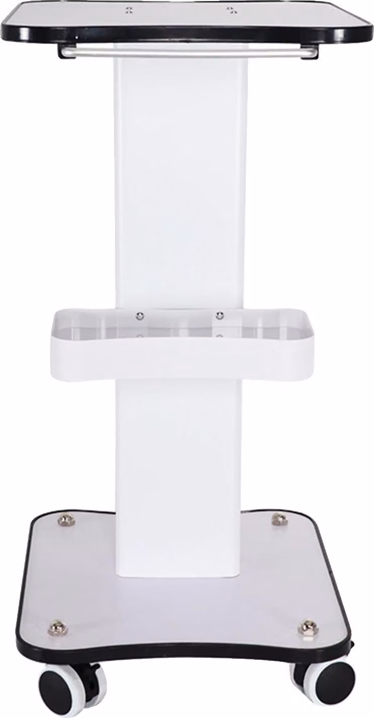 Carrello di bellezza, grande capacità, design mobile, bianco