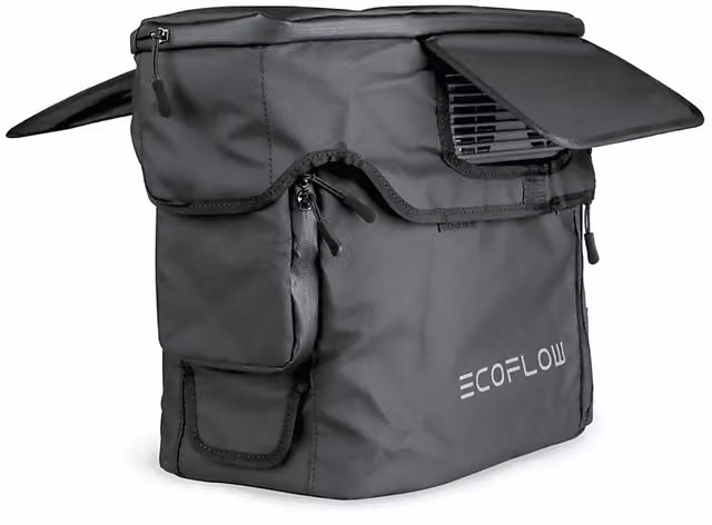 Borsa EcoFlow nera per Delta 2