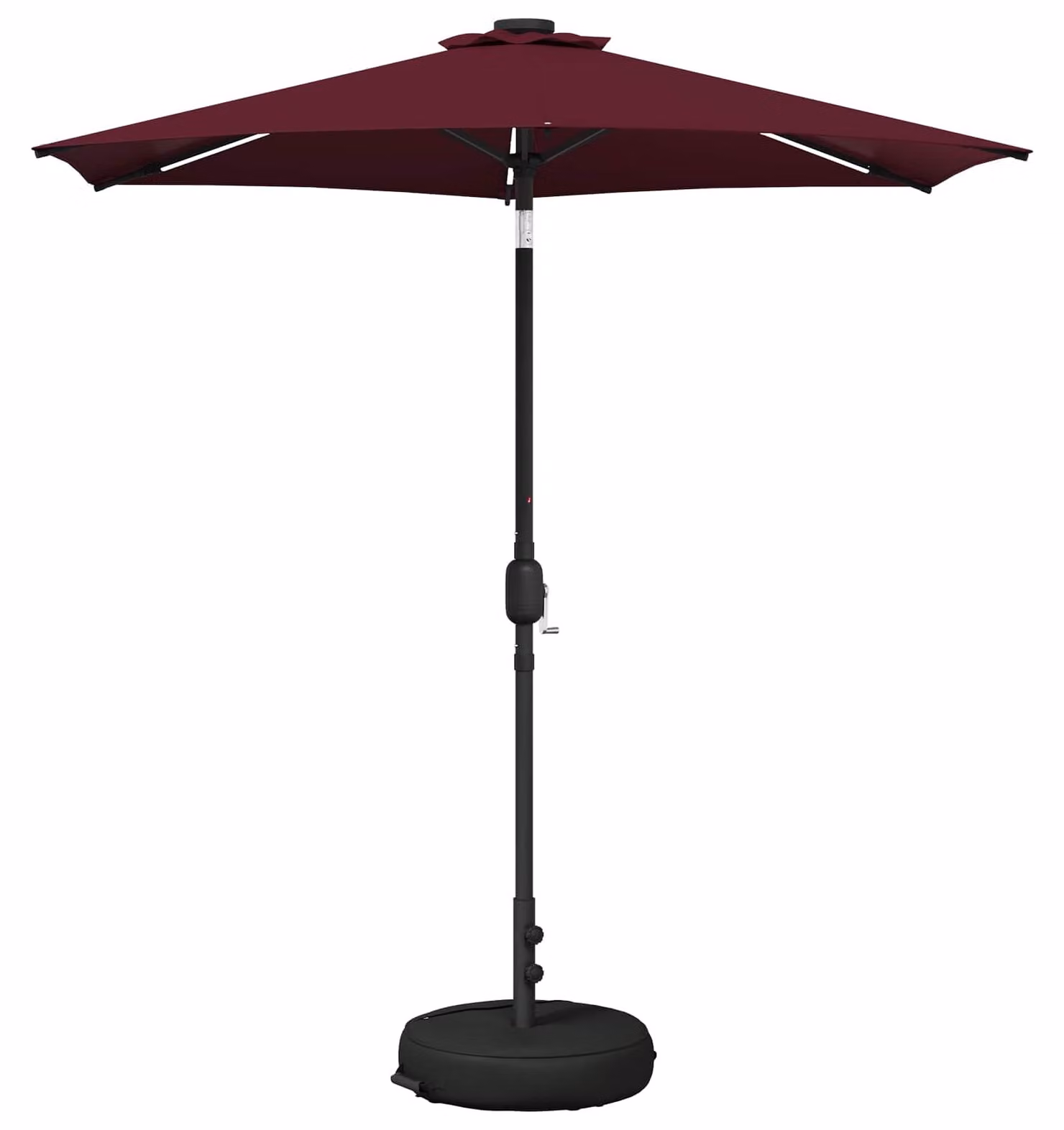 Parasol da Giardino con Luci LED 230 x 230 cm Poliestere