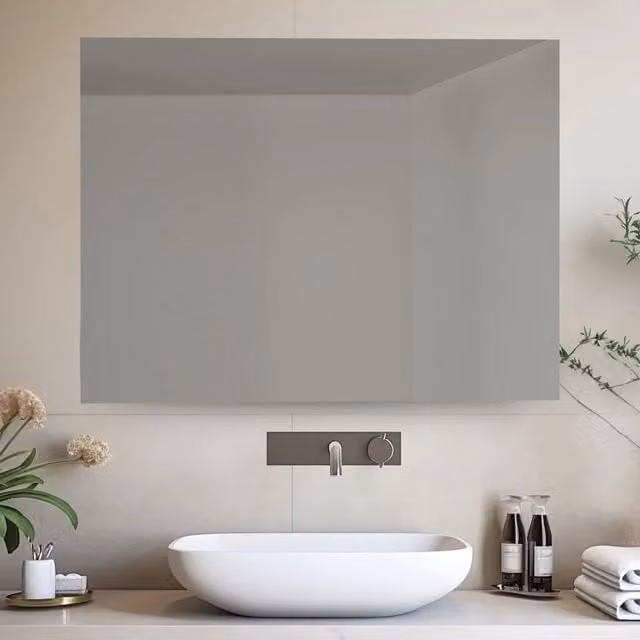 Specchio da bagno rettangolare retroilluminato LED AURORA Divina Garden L: 70 cm, H: 80 cm