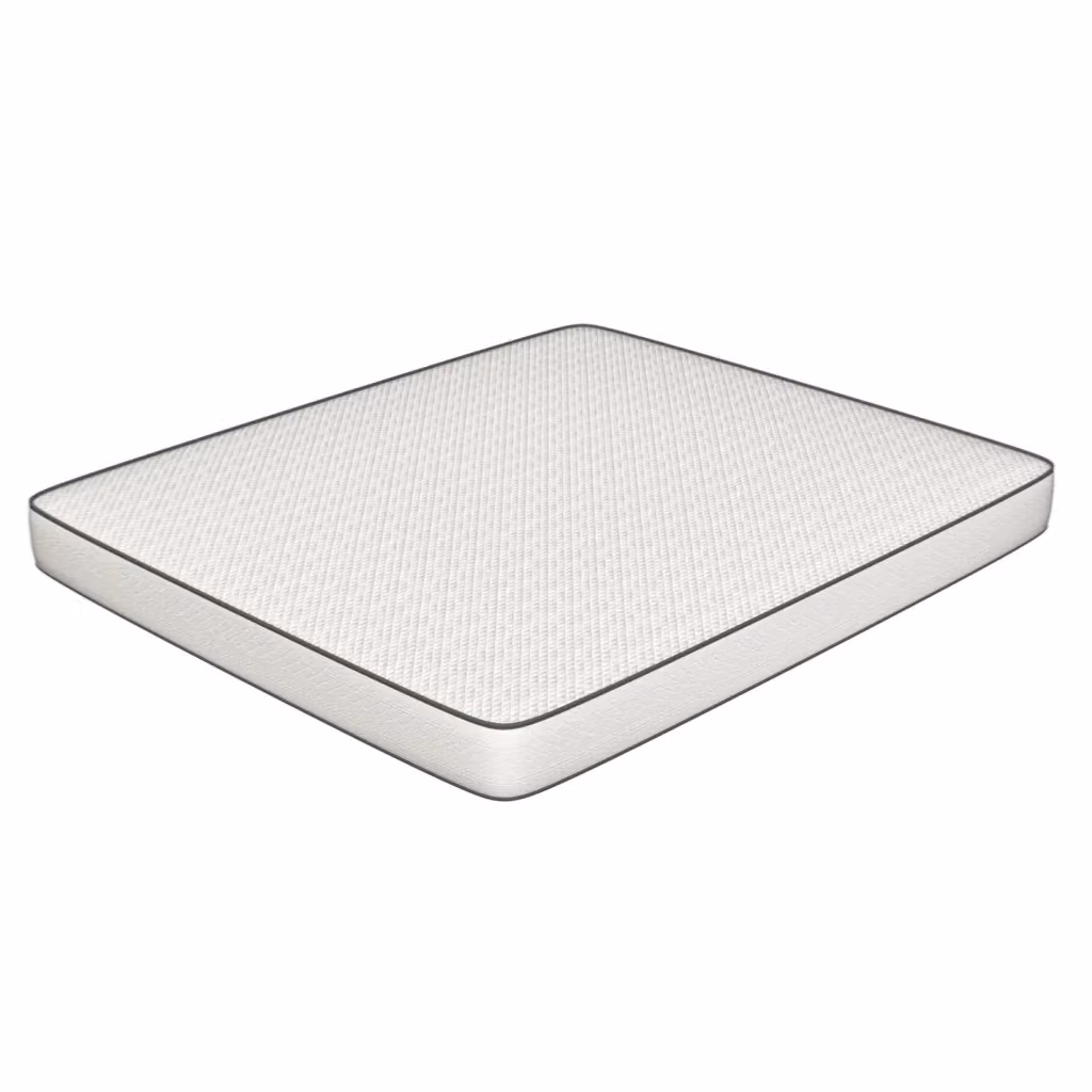 Materasso Matrimoniale Alla Francese MIASUITE Smart H18 in Waterfoam Bianco L: 140 cm, P: 200 cm, H: 18 cm – 2