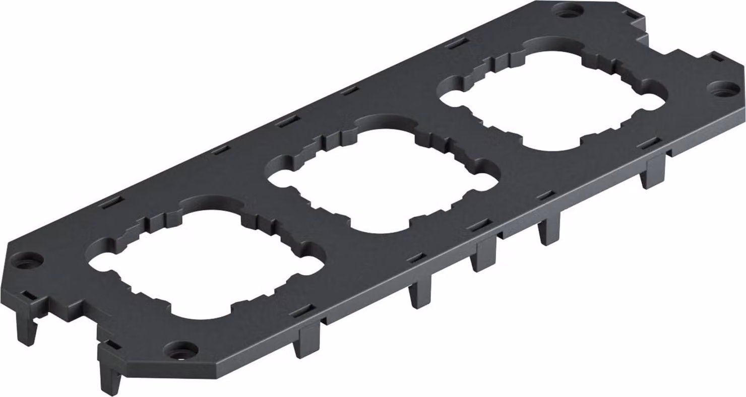 OBO Bettermann Vertr piastra di copertura 3x50 ZP, 208mm UT4 D3