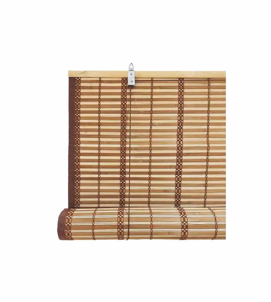Vette Tapparella Bamboo Cheope 3 Stecche Naturali 1 Marrone 150x300 cm