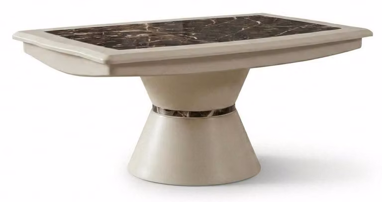 Tavolino da caffè, stile moderno, beige, confortevole, per soggiorno, rettangolare, pratico