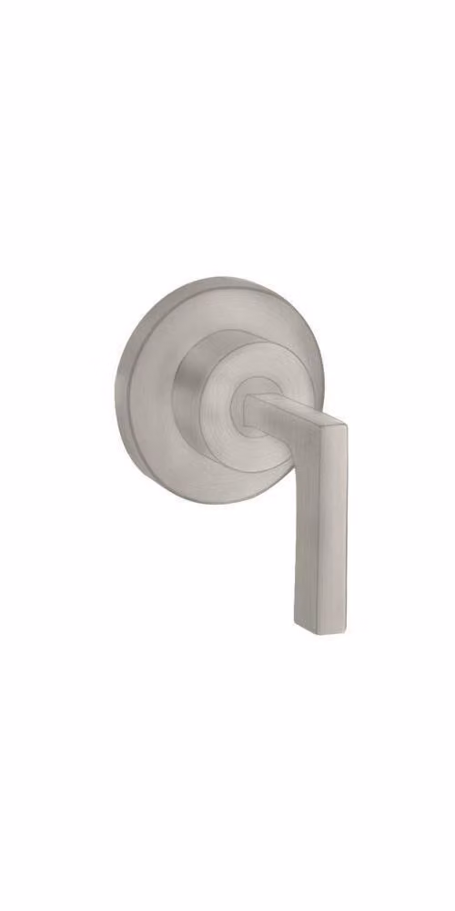 hansgrohe AXOR Citterio robinet d'arrêt encastré avec poignée à levier DN15 / DN20, 39960800, 39960800