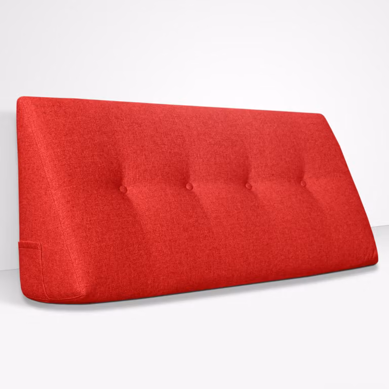 Cuscino da Lettura a Cuneo Chill Pillow 160 cm x 26 cm Rosso