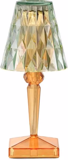Lampada da tavolo ricaricabile LED Kartell Battery multicolore
