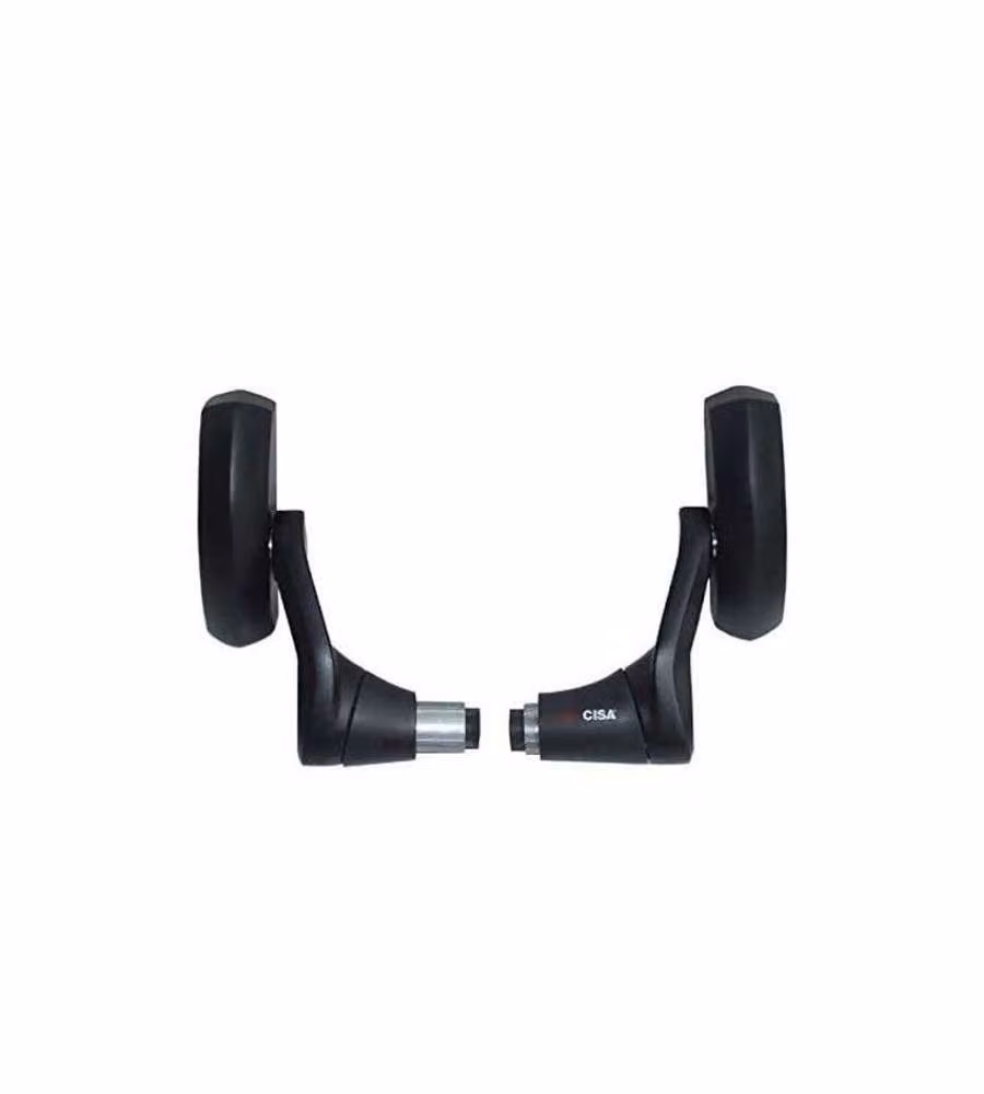 Maniglione Fast Push 59607-10-0 Cisa in acciaio e alluminio nero opaco