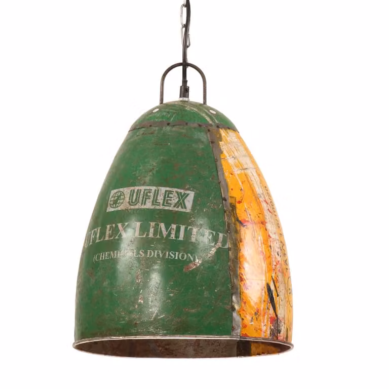 Lampada a sospensione in stile industriale 25 W Multicolore Rotonda 32 cm E27
