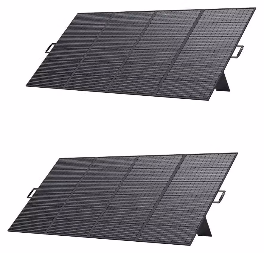 Pannello solare - Energia solare - Pannelli solari - Pannello per campeggio - Pannello solare portatile - Potenza: 420W