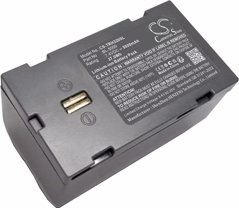 TECHTEK Batteria compatibile con [Hi-Target] F61, F66, H32, V30, V50, V90 GNSS RTK GPS sostituisce BL-5000