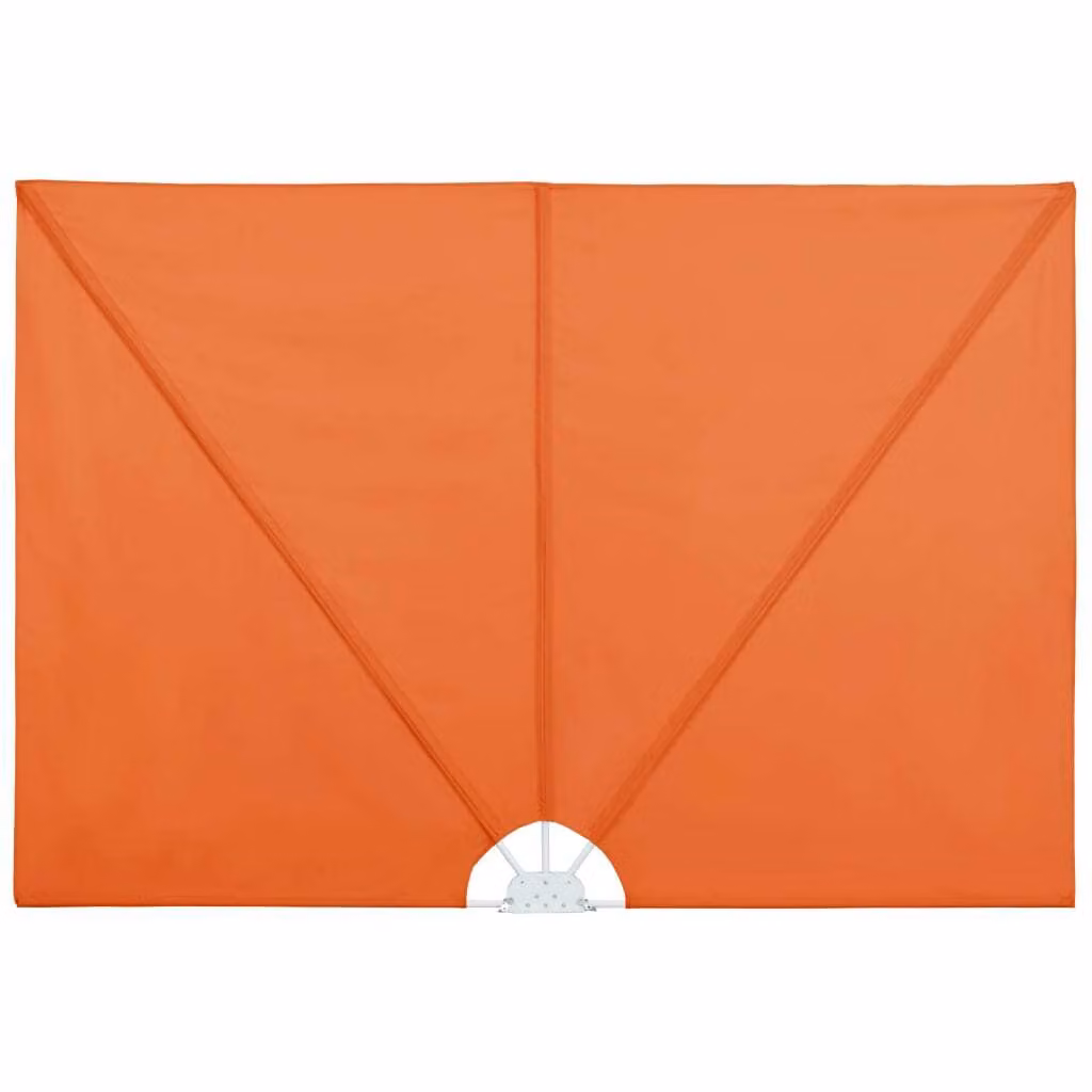 Mensola laterale pieghevole per patio in terracotta rossa 300×150 cm