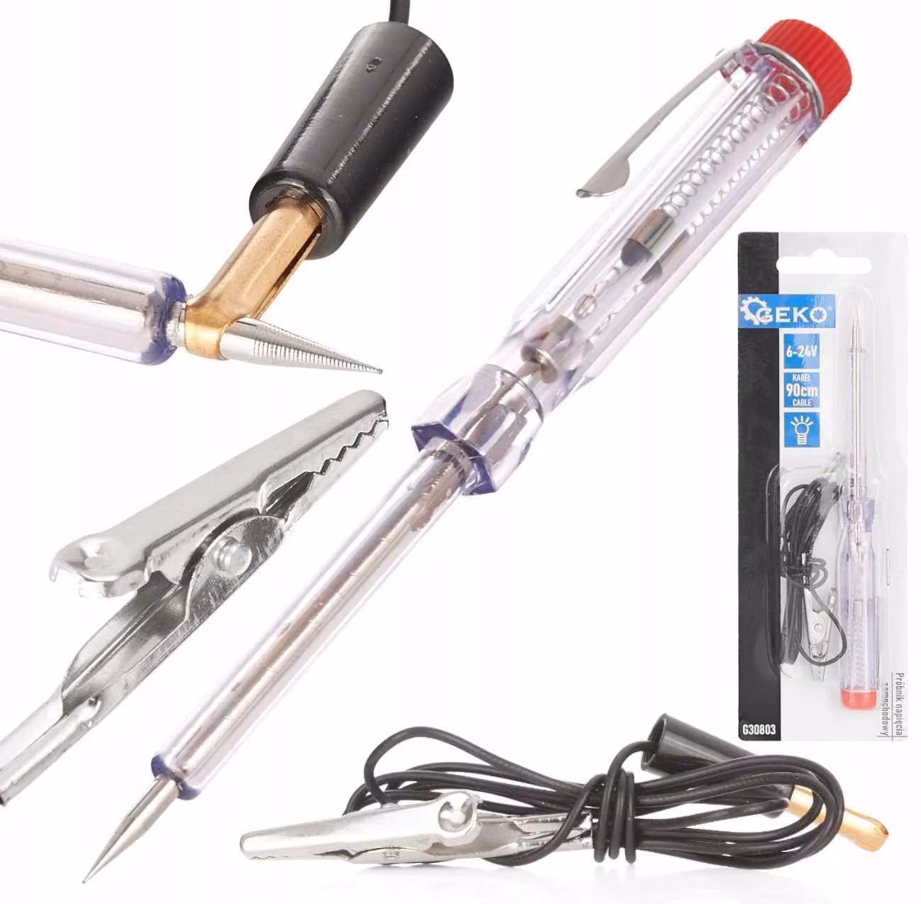 GEKO Tester di tensione 6-24V, modello G30803